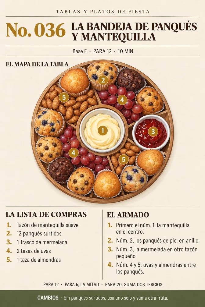 Página La Bandeja de Panqués y Mantequilla del libro