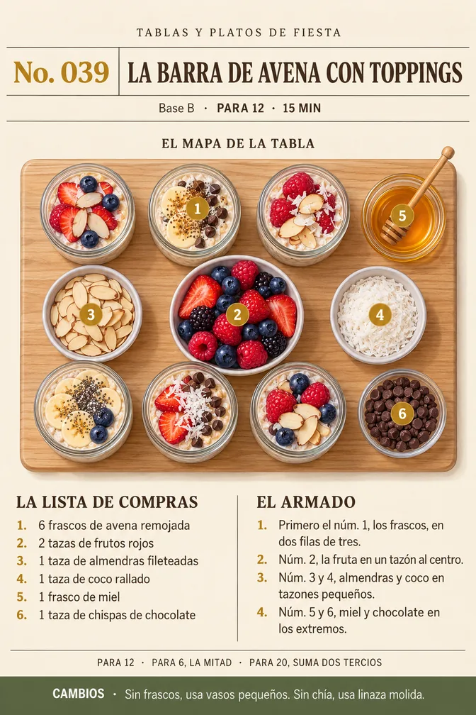 Página La Barra de Avena con Toppings del libro